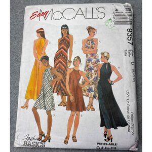 McCalls Size 8 10 12 Dress Sewing Pattern - Retro 90s Uncut